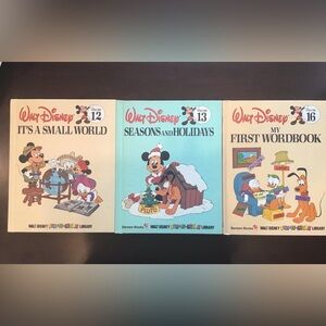 Set of 3 Walt Disney Fun-to-Learn Children’s Books